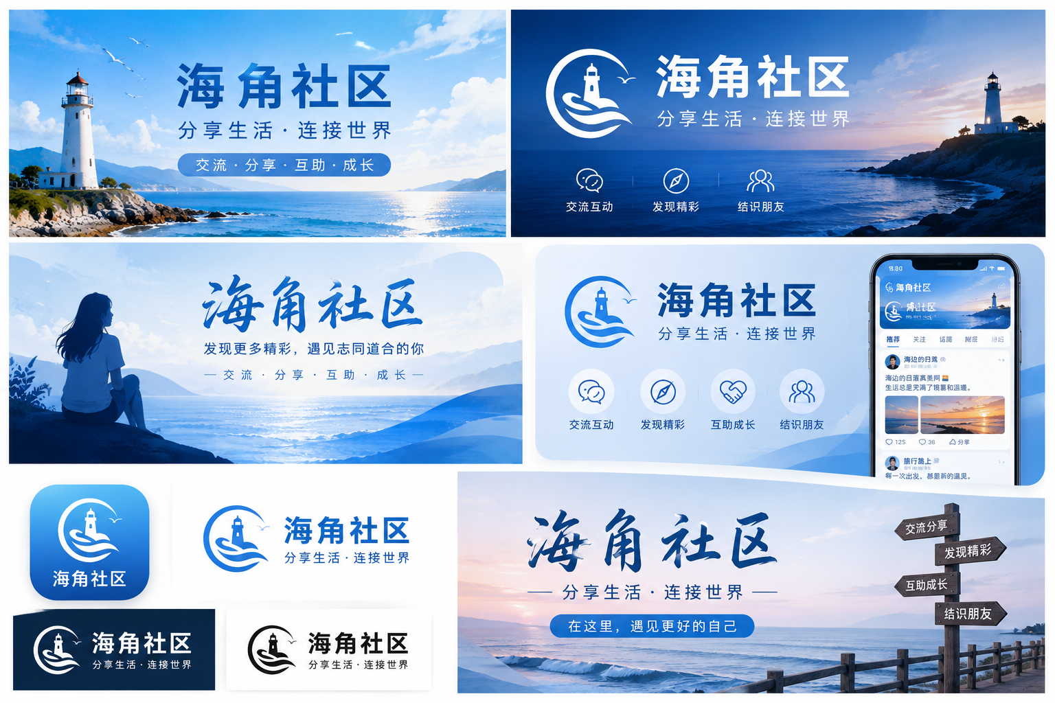 海角社区城市生活内容视觉